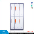 Mingxiu 6 Door Industrial Metal Storage Cabinets / Used Steel Storage Cabinets